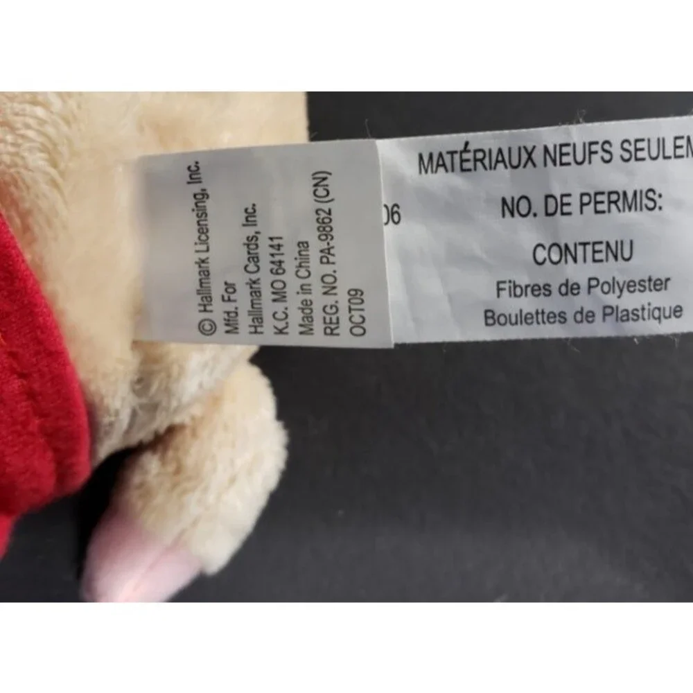 Hallmark Hug Hog Plush Toy Speaks Snorts With Tags Plushie Sitting Pig 7